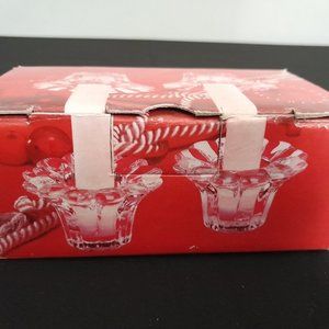 New Votive Crystal Glass Candle Sticks